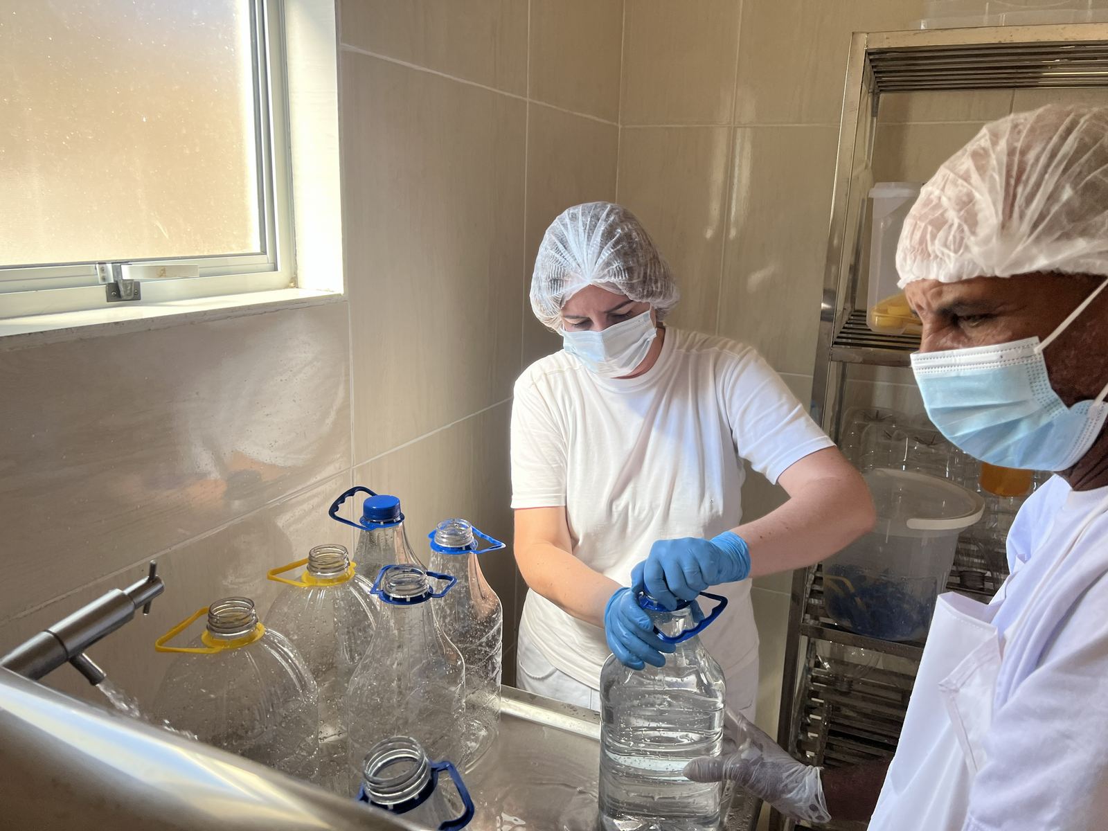 Equipe de coleta